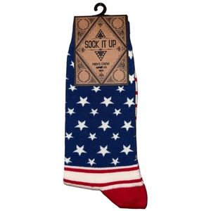 NWT Sock It Up American Flag Socks